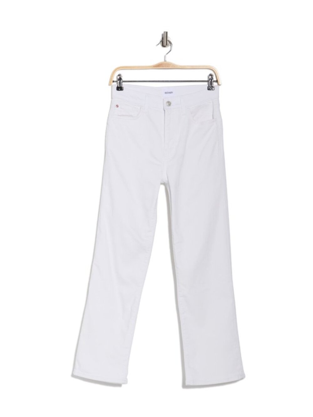 NWT HUDSON JEANS Noa High Waist Ankle Straight Leg Jeans White Size 26 - Picture 3 of 3